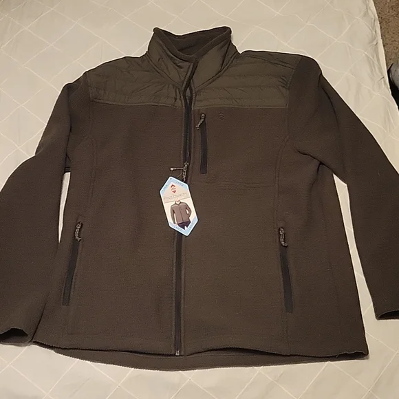 Free Country Jackets Coats Mens Free Country Grid Fleece